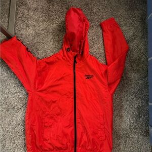 Reebok Red Hooded Jacket